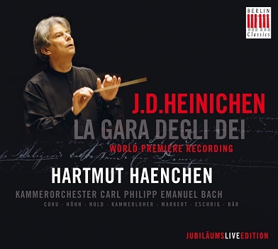 Cover van Musica Antiqua Koln, Reinhard Goebel – Heinichen: La Gara Degli Dei