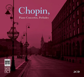 Cover van Rubinstein, Arthur – Chopin: Piano Concertos, Preludes