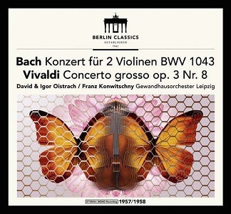 Cover van David & Igor Oistrach – Concerto For Two Violins In D Minor Bwv 1043 / Con