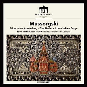Cover van onbekende artiest – Mussorgsky: Pictures At an Exhibition/Night At the