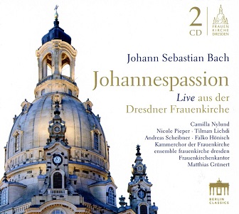Cover van Zimmermann, Frank Peter – Bach:Johannespassion