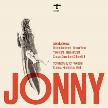Cover van Asya Fateyeva – Jonny - Saxophon In the 20s