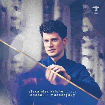 Cover van Krichel, Alexander – Enescu and Mussorgsky
