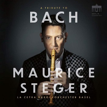 Cover van Steger, Maurice – A Tribute To Bach