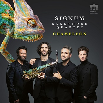 Cover van Signum Saxophone Quartet – Chameleon