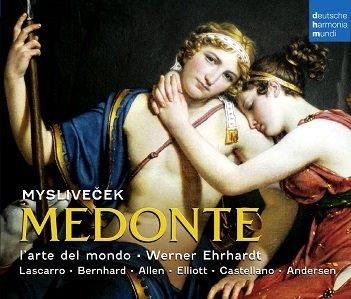 Cover van Ehrhardt, Werner & Ulrike Andersen & Lorina Castellano & Thomas Michael Allen & L'arte Del Mondo – Myslivecek: Medonte