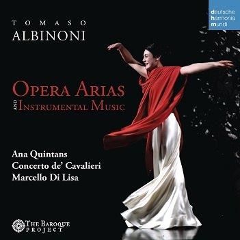 Cover van Di Lisa, Marcello & Ana Quintans & Concerto De Cavalieri – Albinoni: Opera Arias and Concertos - the Baroque Project, Vol. 4