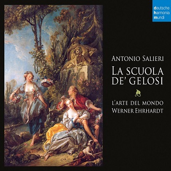 Cover van L'arte Del Mondo & Werner Ehrhardt & Massimiliano Toni – Salieri: La Scuola De Gelosi