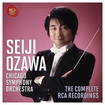 Cover van Ozawa, Seiji – Seiji Ozawa & the Chicago Symphony Orchestra - the Complete Rca Recordings