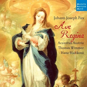 Cover van Blazikova, Hana & Thomas Wimmer & Ensemble Accentus – Fux: Ave Regina