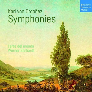 Cover van L'arte Del Mondo & Werner Ehrhardt – Von Ordonez: Symphonies