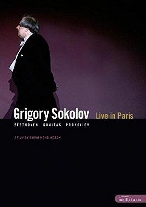 Cover van Grigory Sokolov, Bruno Monsain – Grigory Sokolov - Live In Pari