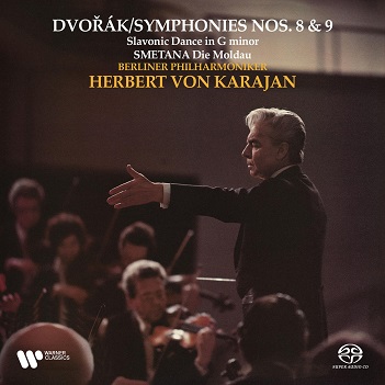Dvorak: Symphonies Nos. 8 & 9 From the New World - Smetana: Die Moldau – Karajan, Herbert von & Berliner Philharmoniker