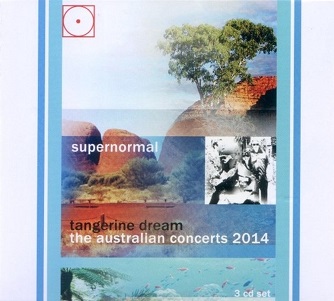 Cover van Tangerine Dream – Supernormal - the Australian Concerts 2014