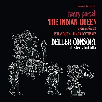 Cover van Deller Consort – Purcell: the Indian Queen