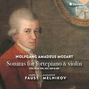 Cover van Faust, Isabelle & Alexander Melnikov – Mozart: Sonatas For Fortepiano & Violin