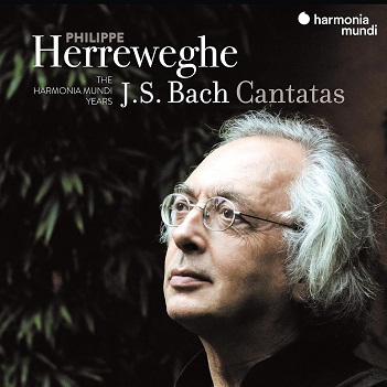 Cover van Herreweghe, Philippe & Collegium Vocale Gent – J.S. Bach Cantatas - the Harmonia Mundi Years