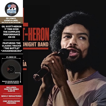 Cover van Scott-Heron, Gil & the Midnight Band – Live At Berkeley, California January 16, 1978