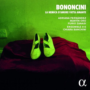 Cover van Ensemble 415 – Bononcini: La Nemica D'amore Fatta Amante