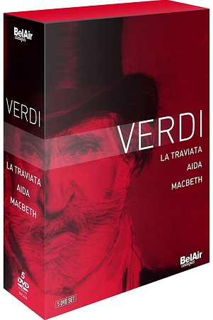 Cover van Harnoncourt, Nikolaus – Traviata/Aida/Macbeth