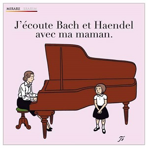 Cover van Bach/Handel – J'ecoute Bach & Handel Avec Mon M