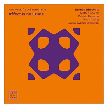 Cover van Europa Ritrovata – Affect is No Crime