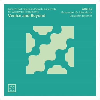 Cover van Affinita Ensemble Fur Alte Musik – Venice and Beyond: Concerti Da Camera