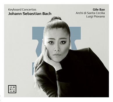 Cover van Bae, Gile & Archi Di Santa Cecilia & Luigi Piovano – Johann Sebastian Bach: Keyboard Concertos