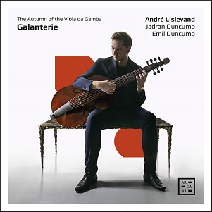 Cover van Lislevand, Andre – Galanterie: the Autumn of the Viola Da Gamba