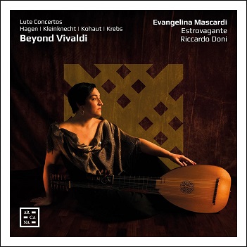 Cover van Mascardi, Evangelina – Krebs, Kleinknecht & Hagen: Beyond Vivaldi - Lute Concertos