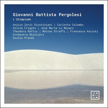 Cover van Giustiniani, Anicio Zorzi – Pergolesi: L'olimpiade