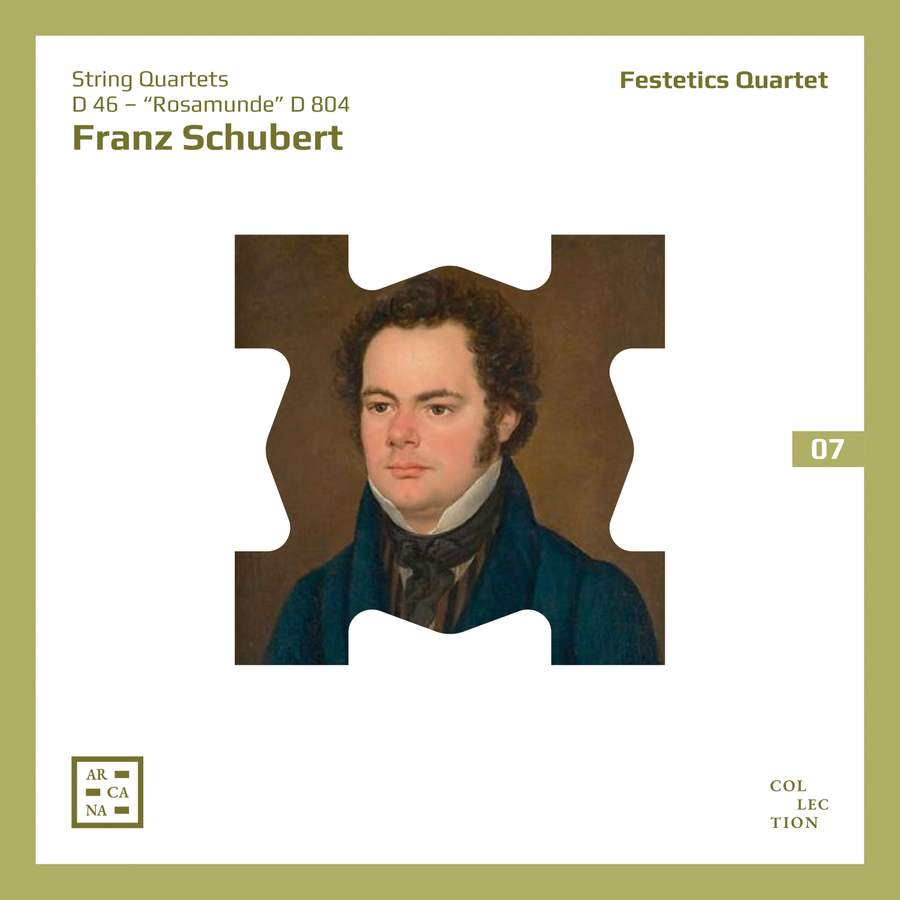 Cover van Festetics Quartet – Schubert: String Quartets D46 - Rosamunde D804