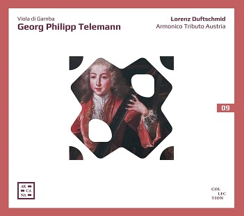 Cover van Duftschmid, Lorenz – Telemann: Viola Di Gamba