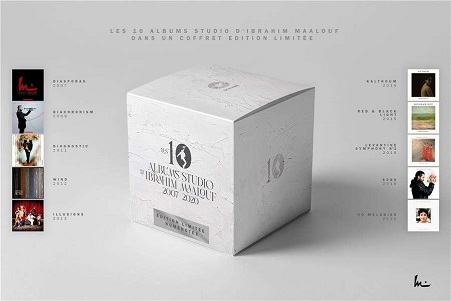 Cover van Maalouf, Ibrahim – Coffret 10 Albums Studio