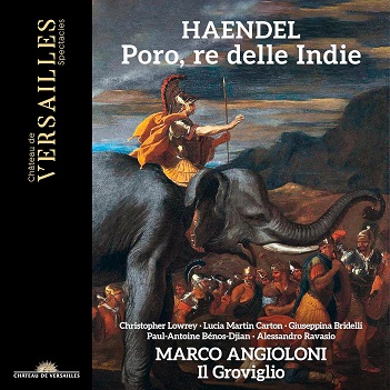 Cover van Ravasio, Alessandro – George Frideric Handel: Poro, Re Delle Indie