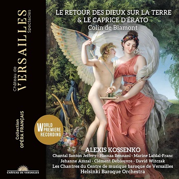 Cover van Kossenko, Alexis – Colin De Blamont: Le Retour Des Dieux Sur La Terre & Le Caprice D'erato