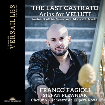 Cover van Orchestre De L'opera Royal – Rossini, Morlacchi & Mercadante: the Last Castrato. Arias For Velluti
