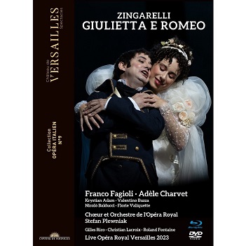 Cover van Fagioli, Franco & Adele Charvet & Krystian Adam & Stefan Plewniak – Zingarelli: Giulietta E Romeo