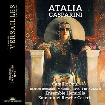 Cover van Ruvio, Melodie – Gasparini: Atalia