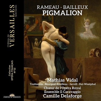 Cover van Vidal, Mathias & Camille Delaforge & Ensemble Il Caravaggio – Pigmalion