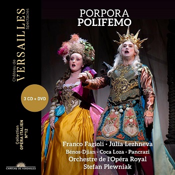 Cover van Fagioli, Franco – Porpora: Polifemo