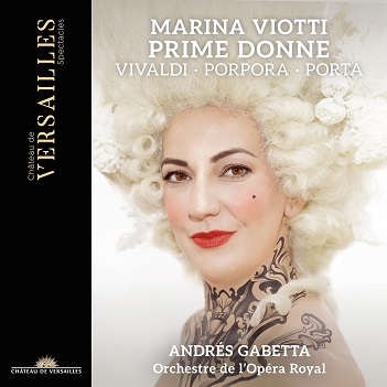 Cover van Viotti, Marina – Prime Donne - Vivaldi, Porpora & Porta