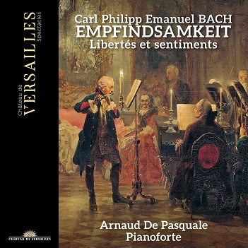 Cover van De Pasquale, Arnaud – C.P.E. Bach: Empfindsamkeit