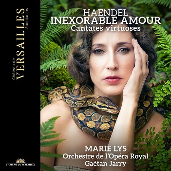 Cover van Lys, Marie – Handel: Inexorable Amour - Haendel: Cantates Virtuoses