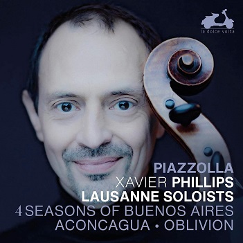 Cover van Phillips, Xavier – Piazzolla: 4 Seasons of Buenos Aires