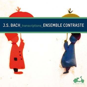 Cover van Ensemble Contraste – J.S. Bach Transcriptions By Busoni, Kurtag