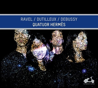 Cover van Quatuor Hermes – Ravel/Dutilleux/Debussy