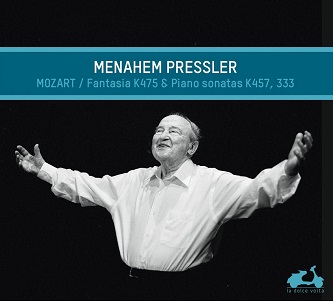 Cover van Pressler, Menahem – Mozart: Fantasia K475 & Piano Sonatas K457, 333