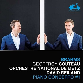 Cover van Couteau, Geoffroy – Brahms: Piano Concerto No.1/Chaconne