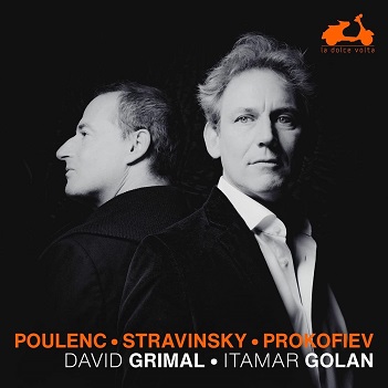 Cover van Grimal, David – Poulenc/Stravinsky/Prokofiev